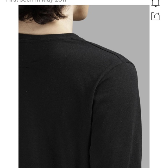 Balmain FW 2017 Black Lion Embroidery Tee - Picture 5 of 14